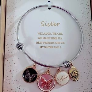Footnotes SISTER Bangle Bracelet